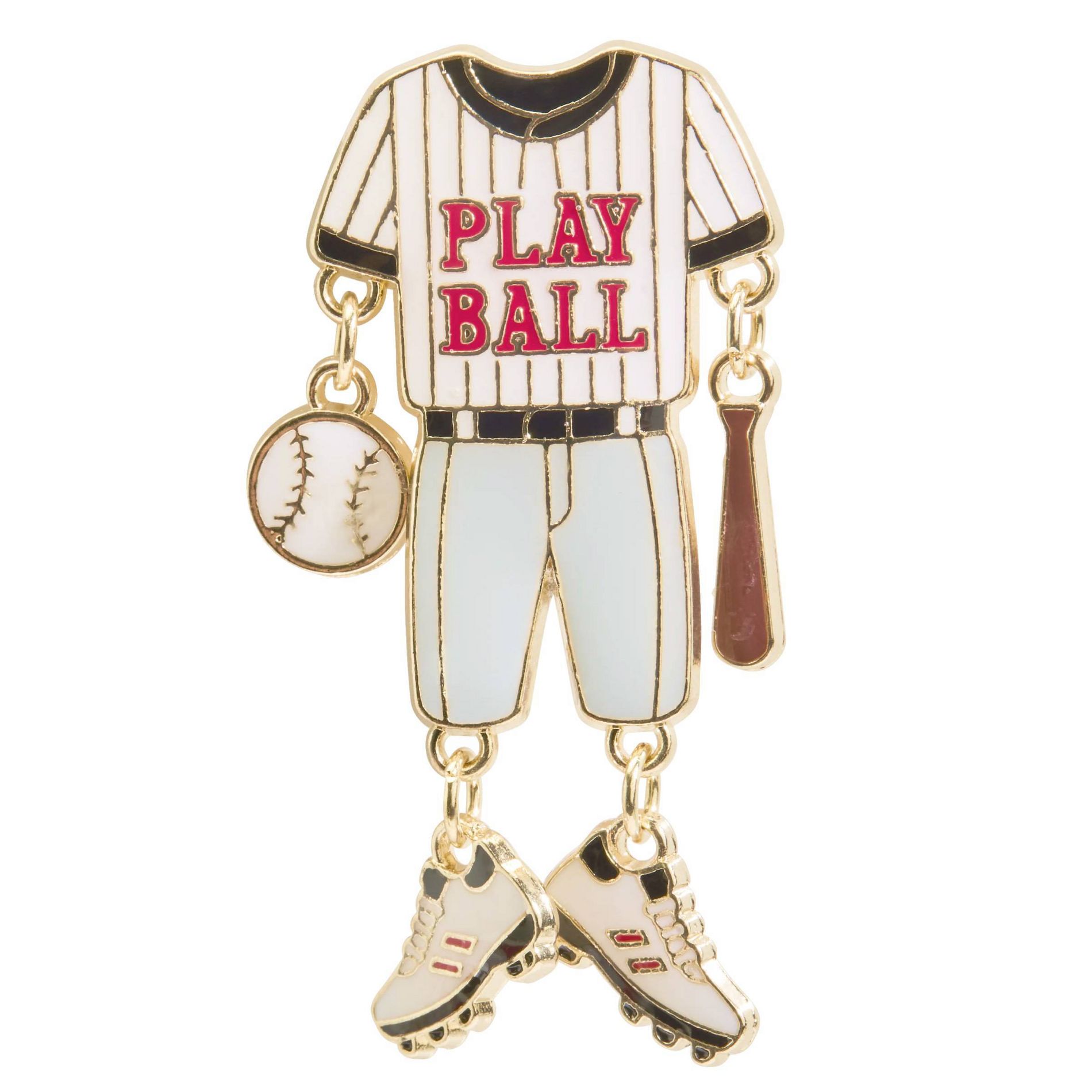 FAO Schwarz Enamel Pins Baseball