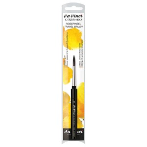 da Vinci CASANEO Travel Pocket Brush, Extra Soft Synthetic, Watercolor, Round, Series 1593TP, Size 6 - 1 of 4