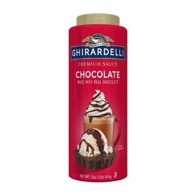 Ghirardelli Premium Chocolate Syrup - 16oz : Target