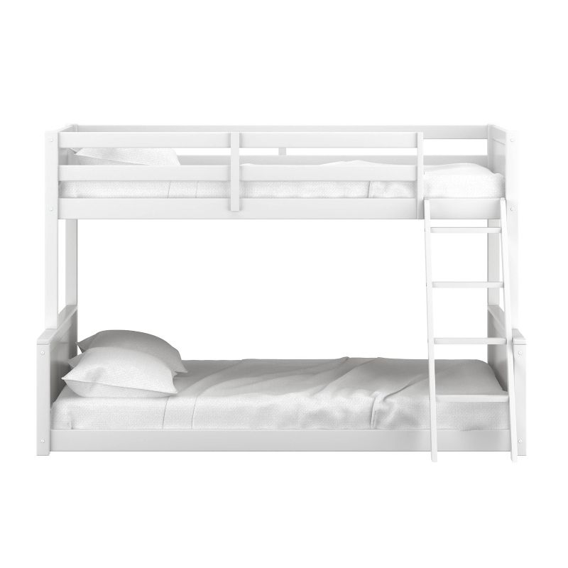Twin Over Full Capri Wood Kids&#39; Bunk Bed White - Hillsdale Furniture, 1 of 16