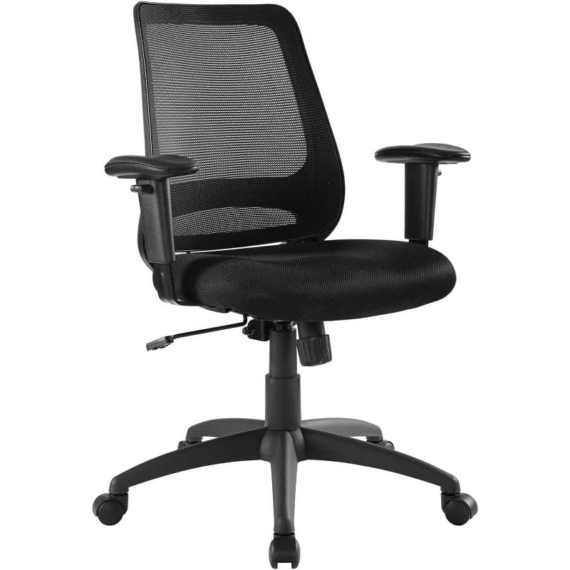 Modway Forge Mesh Office Chair Black, 1 of 2