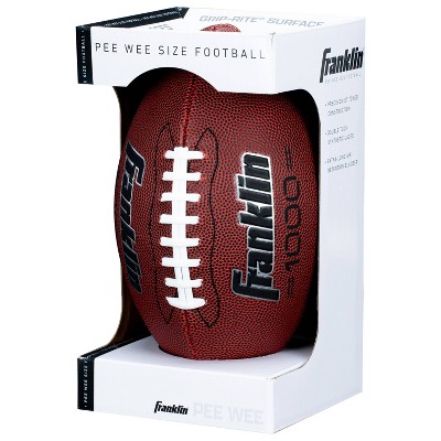 Franklin Sports 1000 Series Grip Rite PeeWee Football - Brown