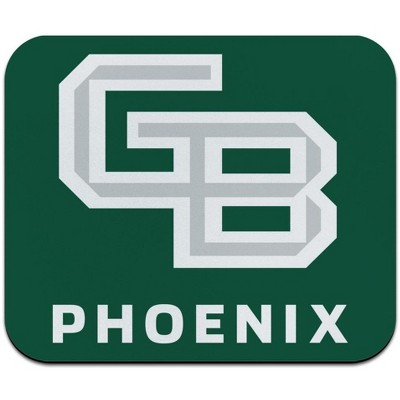 University of Wisconsin - Green Bay Phoenix Logo Low Profile Thin Mouse Pad