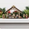 Transpac Resin 6 in. Multicolor Christmas Nativity Set of 12 - 2 of 3