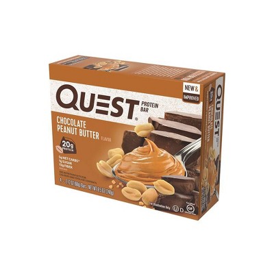 Quest Protein Bar - Chocolate Peanut Butter - 4ct