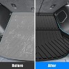 All-Weather Cargo Liner for 2022-2024, Heavy Duty TPE Trunk Mat with Non-Slip Backing, Black Protective Floor Cover - 2 of 4