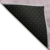 Blush Pink And Mauve Abstract Washable Indoor Outdoor Area Rug - 4 of 4