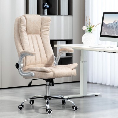 Lyngins High Back Swivel Executive Office Chairs with Padded Flip-up Armrests,Adjustable Height and Tilt Function