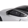 2023 Nissan Z Performance Brilliant Silver Metallic with Black Top 1/18 Model Car by Top Speed - 2 of 4