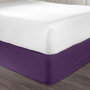 BrylaneHome BH Studio Microfiber Bedskirt - 1 of 3