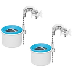 Intex Deluxe Wall Mount Surface Skimmer for Above Ground Pools (2-Pack) - 1 of 3