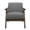 NicBex Polyester Accent Chair,Upholstered Living Room Chairs with Walnut Finish Wood Cushion Backrest,Accent Chairs for Living Room - 4 of 4