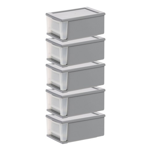 Iris® Medium Stacking Drawer, 4 Pack