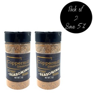 Copperstone Foods 7 oz Coppermill Steakhouse "Just Right" Seasoning - Pack of 2 - 1 of 4