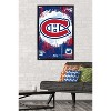 Trends International NHL Montreal Canadiens - Maximalist Logo 23 Framed Wall Poster Prints - 2 of 4