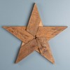 Melrose Pine Wood Star Decor (Set of 2) - 2 of 3