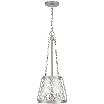 Savoy House Crawford 3 - Light Pendant in  Satin Nickel