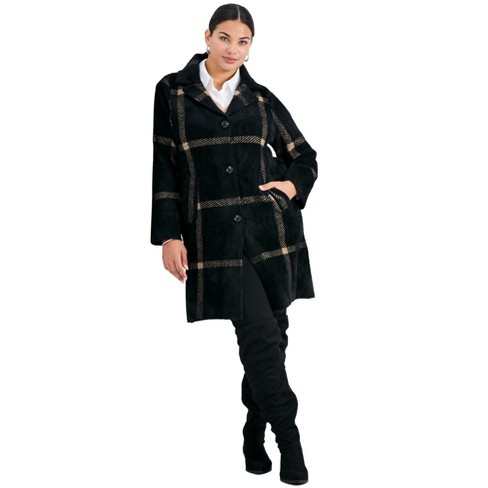 Target plus size coat on sale