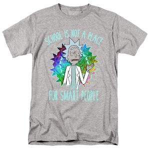 Rick And Morty School Adult T-Shirt - 1 of 4