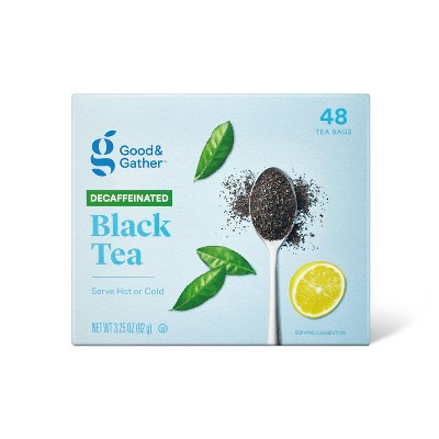 Decaf Black Tea Bags - 3oz/48ct - Good & Gather™