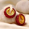 SOHI Women's The Mirror Cuff Earrings - 2 of 4