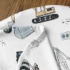 Sweet Jojo Designs Boy Support Nursing Pillow Cover (Pillow Not Included) Construction Truck Green Blue and White - 4 of 4