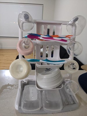 Munchkin Tidy Dry Space Saving Baby Bottle Drying Rack