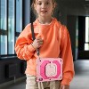 Vena For Apple iPad 10th Generation Case For Kids (10.9"), iPad a16 Case with 360° Rotating Hand Strap Stand, iPad Case 10th 11th Pencil Holder, Pink - 2 of 4