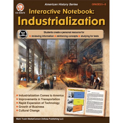 Mark Twain Media Interactive Notebook: Industrialization, Grade 5-8