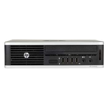 HP 8300-USFF Certified Pre-Owned PC, Core i5-3470S 2.9GHz, 8GB, 256GB SSD, DVDRW, Win10P64, Manufacture Refurbished�