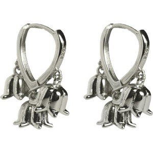 Embrace your cute and trendy aesthetic with our Dainty Huggie Heart Earrings, a delicate fusion of timeless romance and floral charm. - 1 of 4