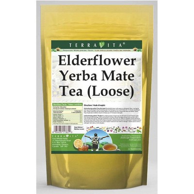 TerraVita Elderflower Yerba Mate Tea (Loose) (8 oz, ZIN: 551384)