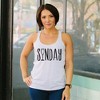 Women's CHIN UP Sunday Champagne Brunch Racerback Tank Top - 2 of 4