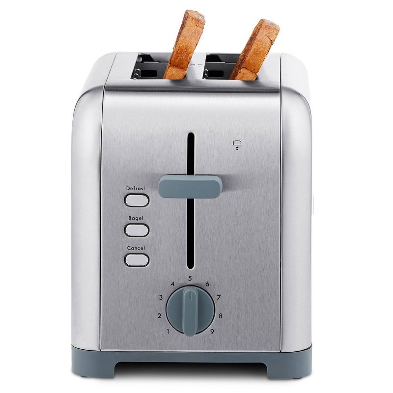 Kenmore 2-Slice Toaster Wide Slot Bagel/Defrost - Stainless Steel, 4 of 6