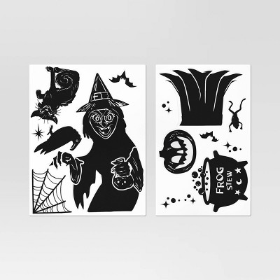 Witch Window Cling Wall Art Set - Hyde and EEK! Boutique™