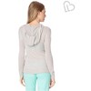 Aeropostale Womens Striped Knit Hoodie Sweatshirt - 2 of 3