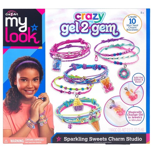 My Look Gel 2 Gems Sweets Craft Activity Kit : Target