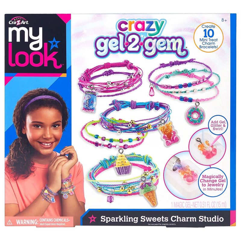 My Look Gel 2 Gems Sweets Craft Activity Kit, 1 of 11