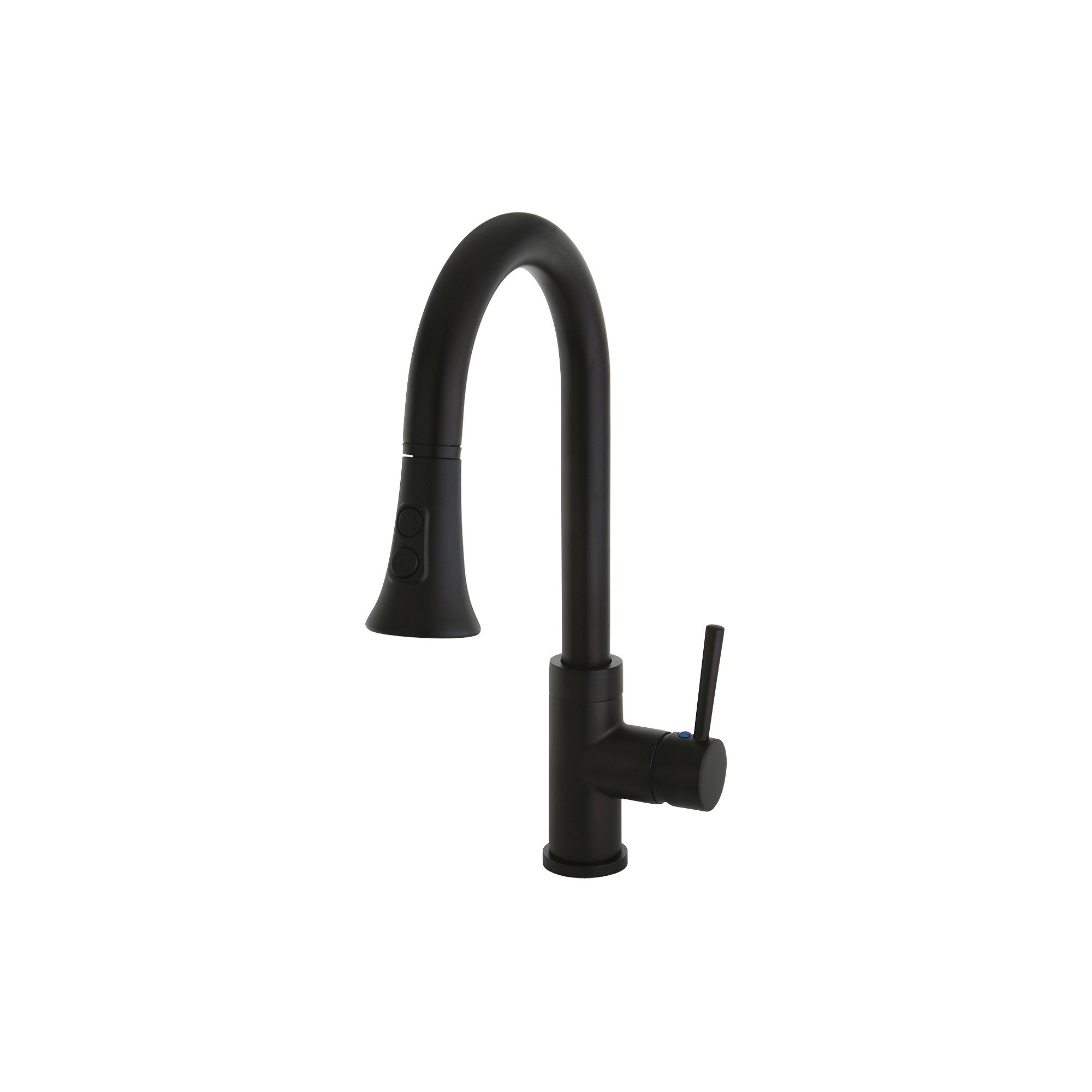 Gourmetier Single Handle Faucet with Pull Down Spout Oil Rubbed Bronze - Kingston Brass