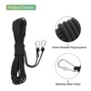 Unique Bargains Hollow Braided Polypropylene Anchor Rope with Hook for Marine Life Boat - 3 of 4