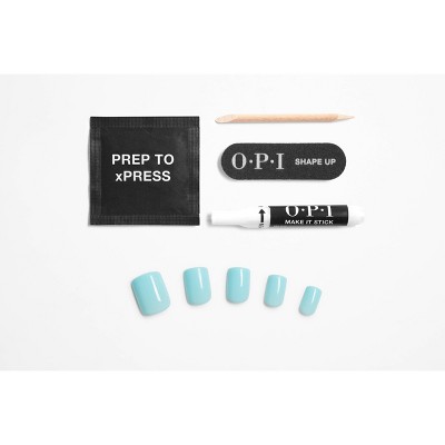 OPI Press-On Fake Nails - Suzi Without A Paddle - 26ct