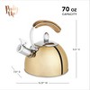 Pinky Up Presley Tea Kettle, Stainless Steel,70 oz - 3 of 4