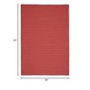 Colonial Mills Simply Home Solid Area Rug - Terracotta 3'x5' - 2 of 2