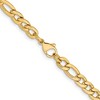 Chisel Stainless Steel Polished Yellow IP-plated 6.75mm 22" Figaro Chain Necklace - 4 of 4