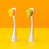 Curaprox Hydrosonic Rainbow Sensitive Brush Heads, Yellow/Green, 2 pcs - 2 of 3