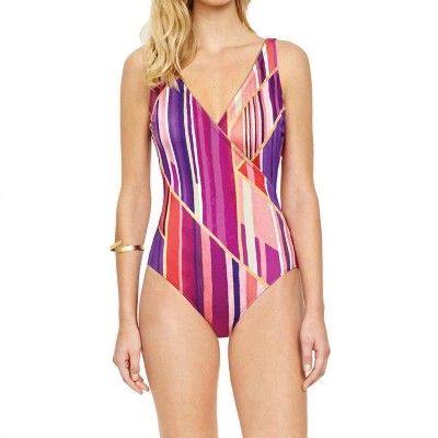 Women's Surplice One Piece Swimsuit - Gottex