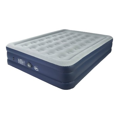 Serta 16 Rechargeable Air Mattress With Electric Pump - Queen : Target