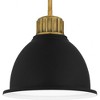 Quoizel Lighting Baynard 1 - Light Pendant in  Weathered Brass - 4 of 4