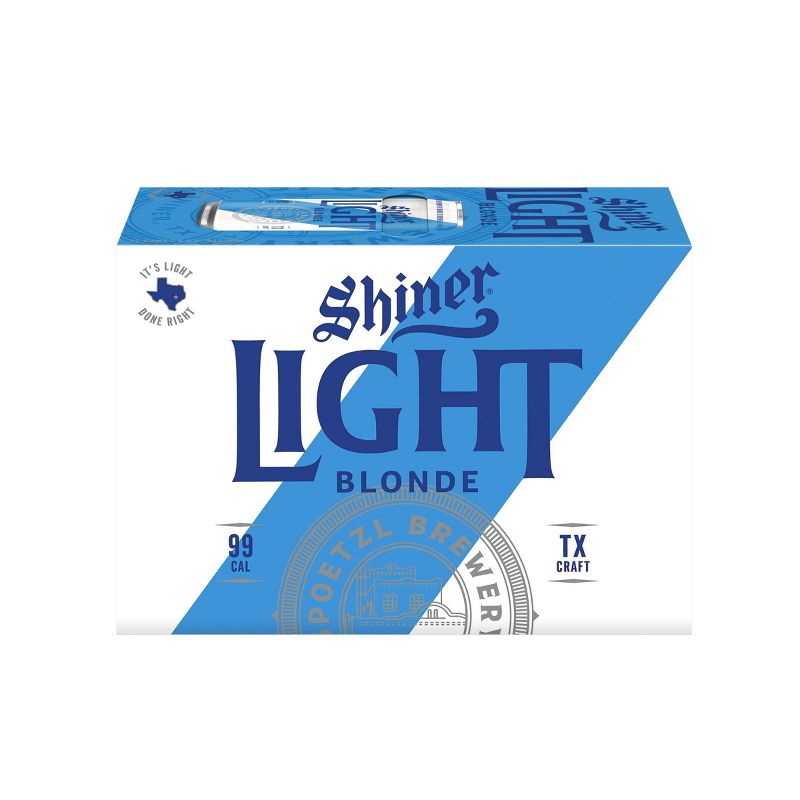 Shiner Light Blonde Beer - 12pk/12 fl oz Cans, 4 of 13