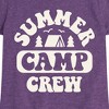 Girls' - Instant Message - Summer Camp Crew Fitted Short Sleeve Graphic T-Shirt - 2 of 4